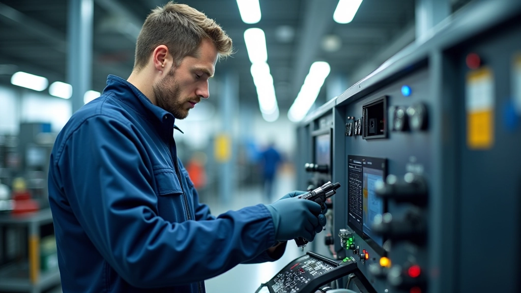 Trainingsprogramm: Fachkräfte lernen neue Technologien in modernem Schulungszentrum